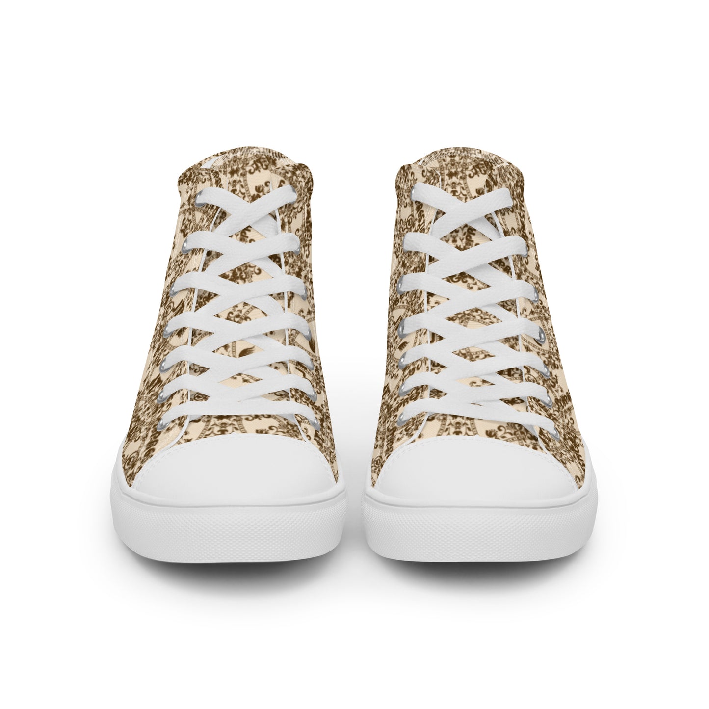 Men’s high top canvas shoes